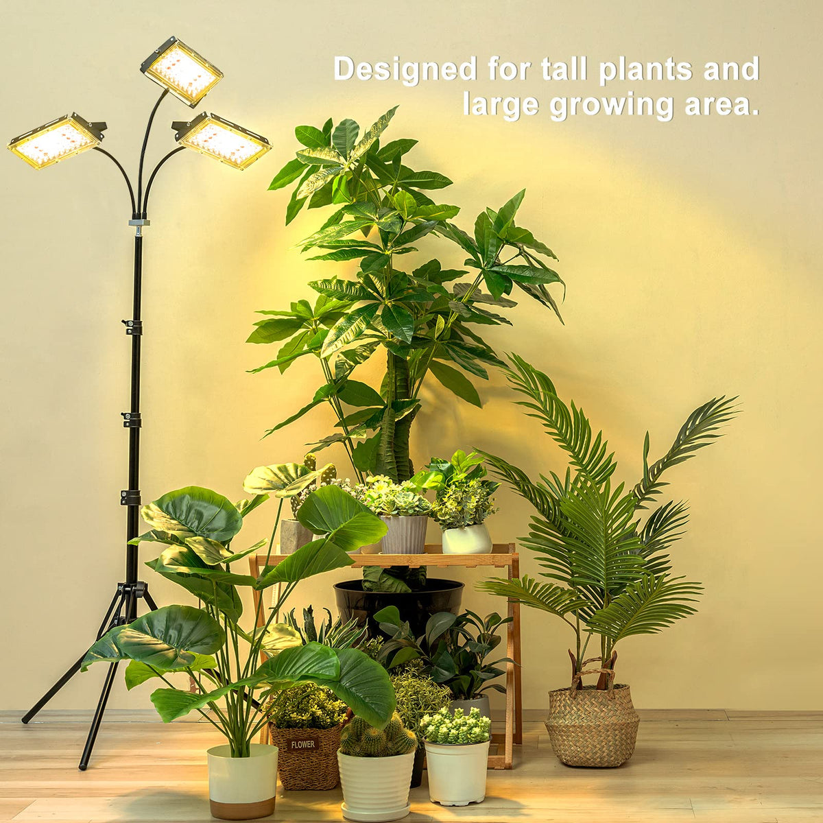 LBW provides three modes and six brightness levels for various growth stages