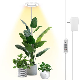 LBW Plant Grow Light full-spectrum 72 LEDs supports all growth stages.