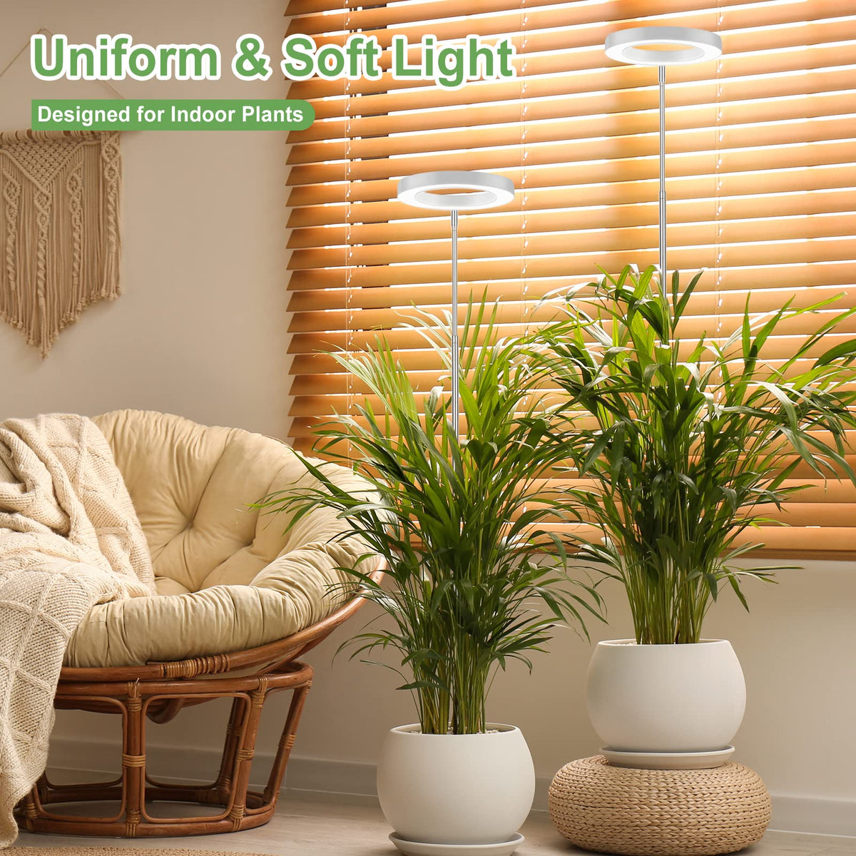 LBW Plant Grow Light suitable for balconies, greenhouses, and living rooms