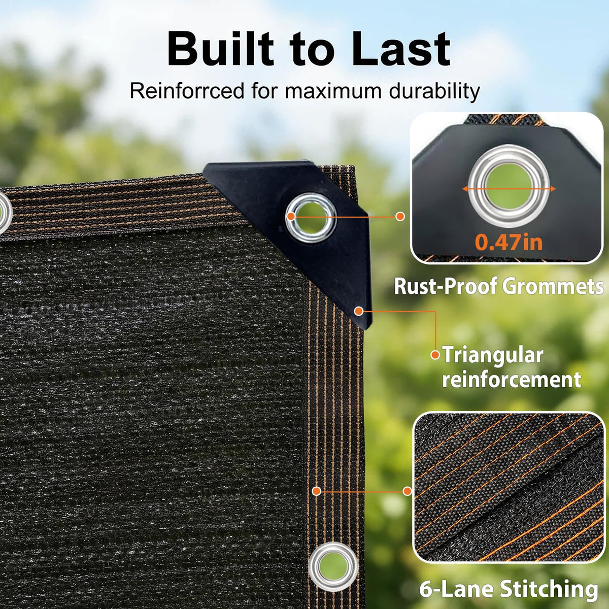 LCYFBE airflow mesh pattern promotes ventilation while providing shade.