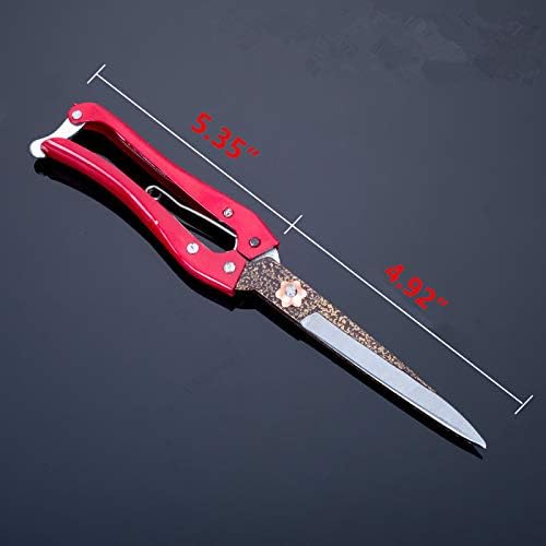 LCDCM alpaca shear featuring sharp manganese steel blades for fleece shaping