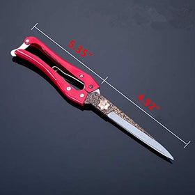 LCDCM alpaca shear featuring sharp manganese steel blades for fleece shaping