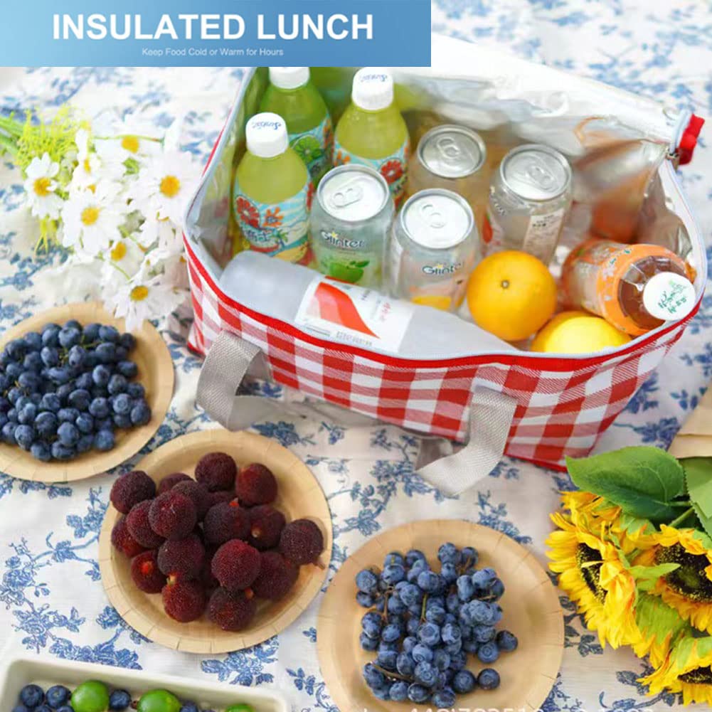 Lchkrep picnic bag with large 24L capacity for 2 to 3 people.