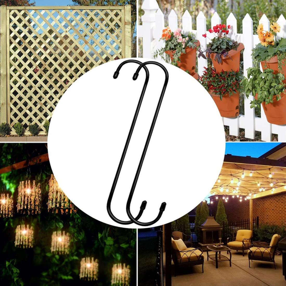 Lchkrep outdoor-pergola view; ideal for garden plants and baskets.