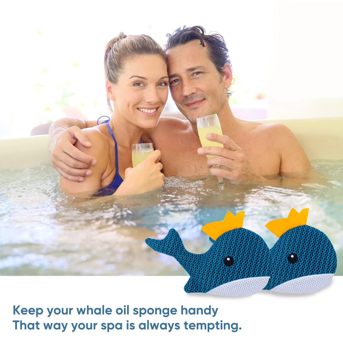 LCHUANG oil-absorbing spa sponge extends filter life