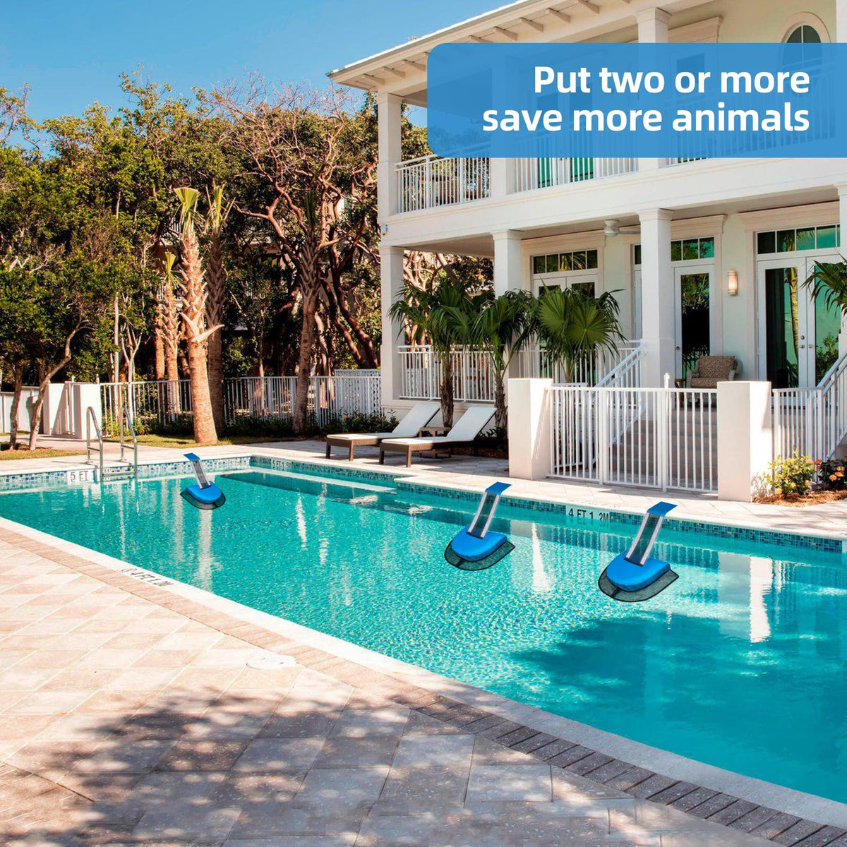 LCHUANG Pro Pool Animal Escape Ramp-06 designed for durability by pool edges.