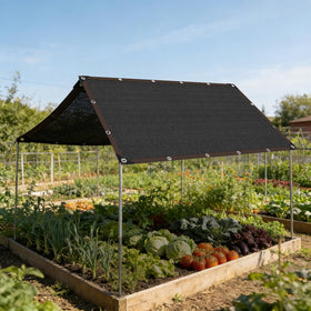 LCYFBE garden shade netting blocks UV rays while maintaining airflow
