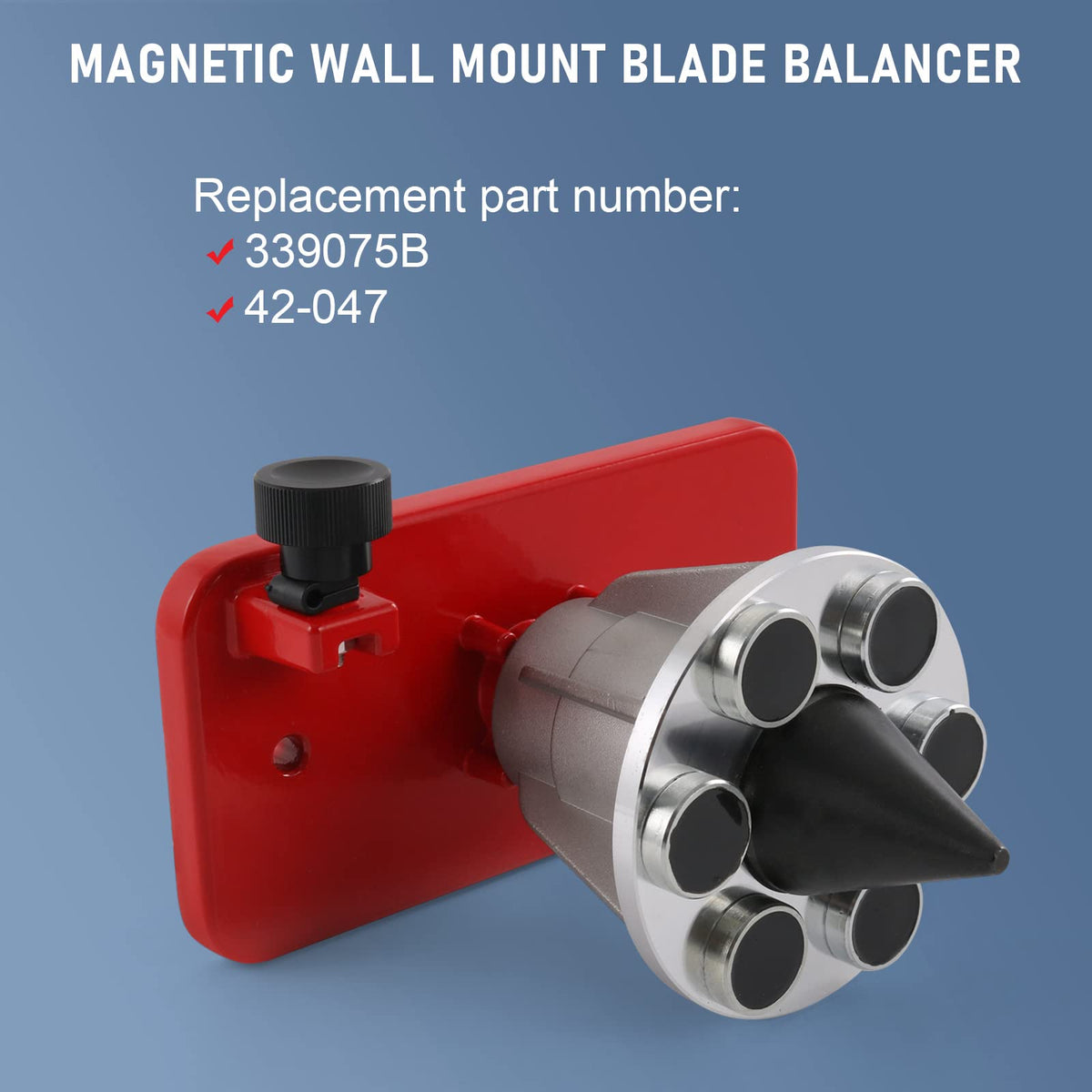 LDMINDA six-magnet design ensures stable blade balance.