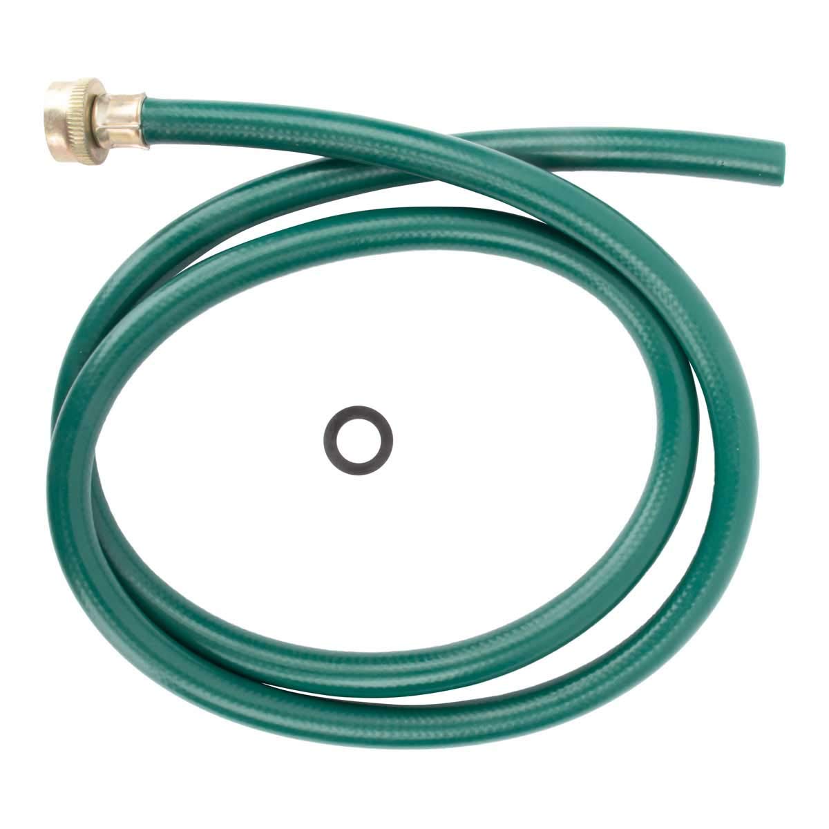 LDR Industries 504-1300 dehumidifier drain hose draining a basement efficiently.
