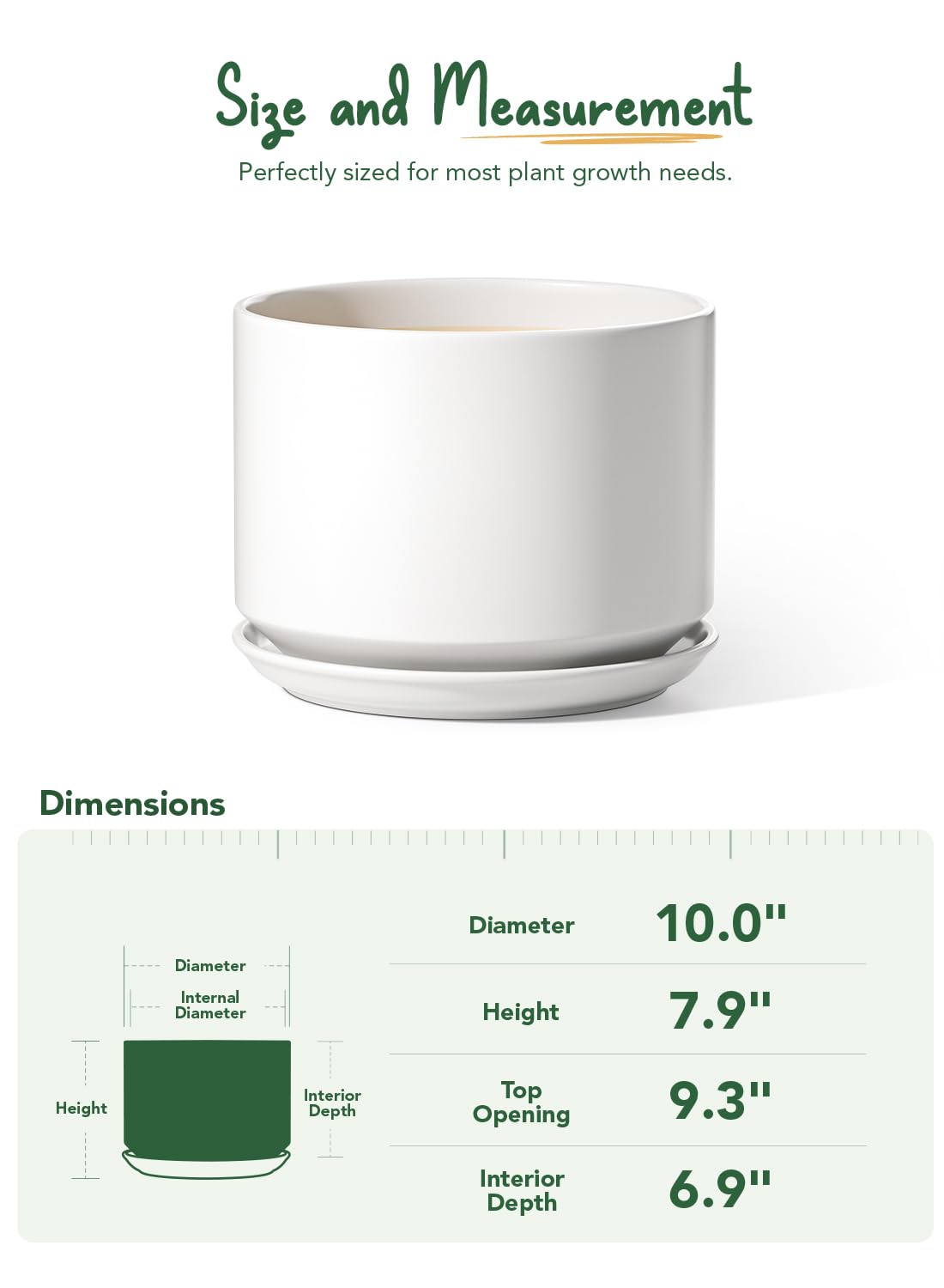 LE TAUCI pot features premium glazed finish for durability and easy cleaning