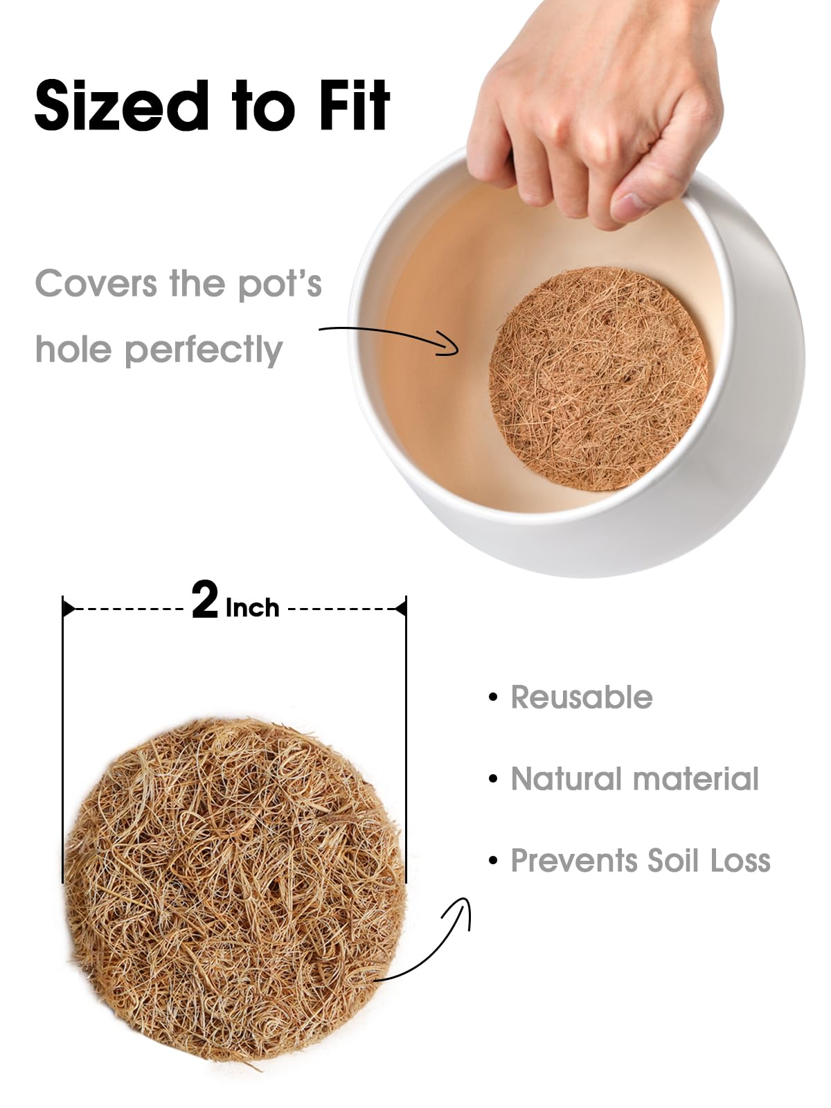 LE TAUCI ideal for fine soil and bonsai pots with controlled drainage