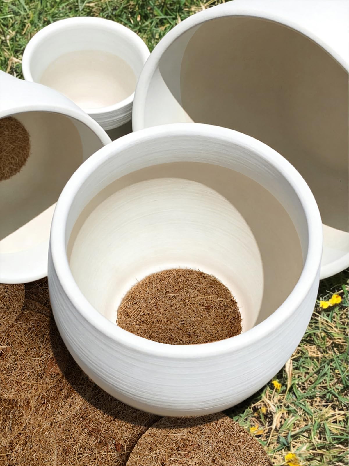 LE TAUCI soil-safe mesh pad reduces soil washout indoors and outdoors