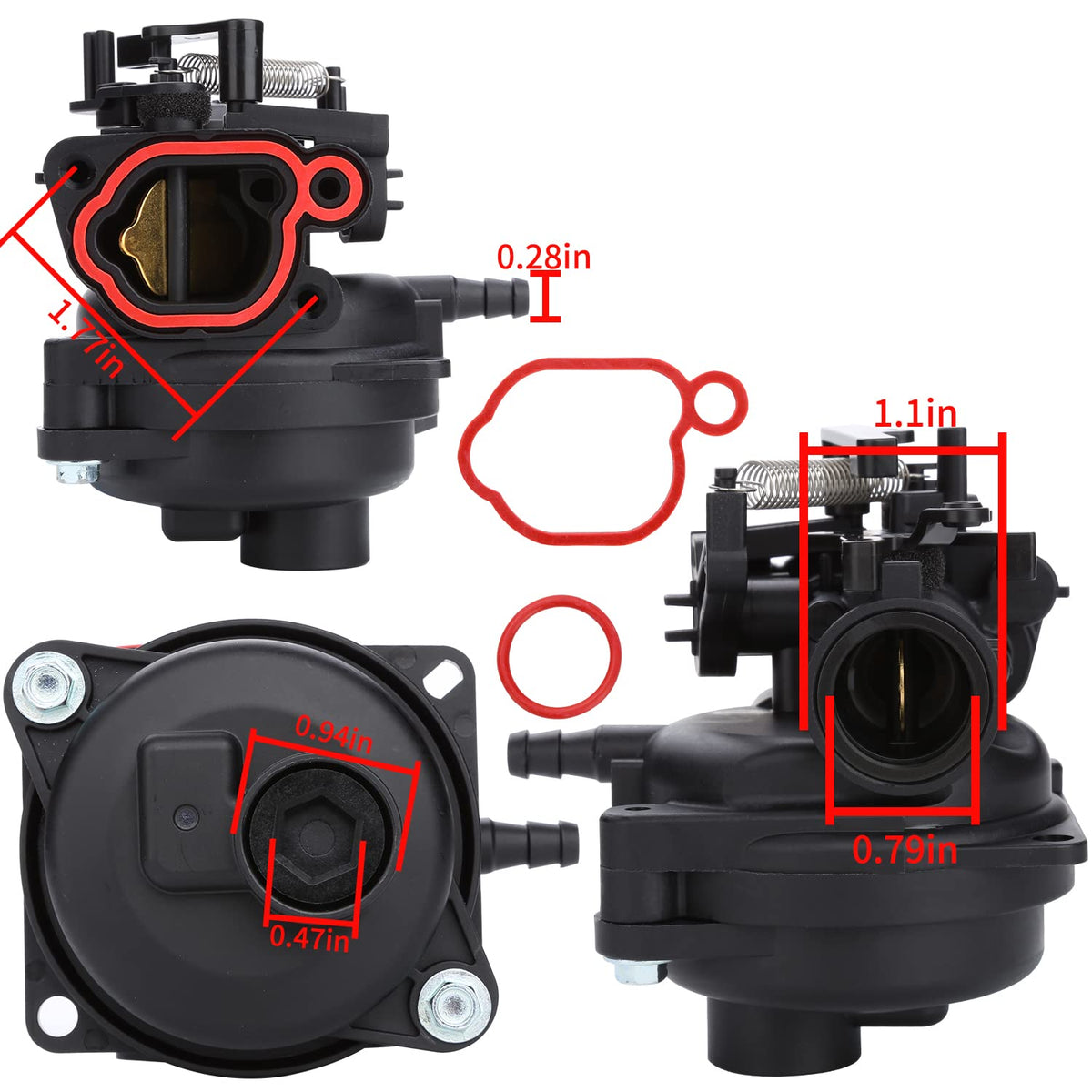 LEADRISE 799584 carburetor demonstrating easy installation to save time