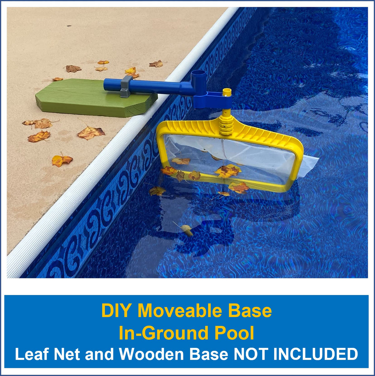 Leaf Bone skimmer kit extends tube and tee for adjustable skimming reach.