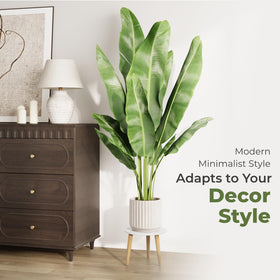 Leafandlull solid hardwood construction with smooth finish close-up