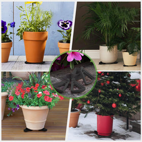 LeafLassie anti-slip feet keep pots steady on any surface.