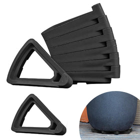 LeafLassie plant pot feet triangle design for stable outdoor planters.