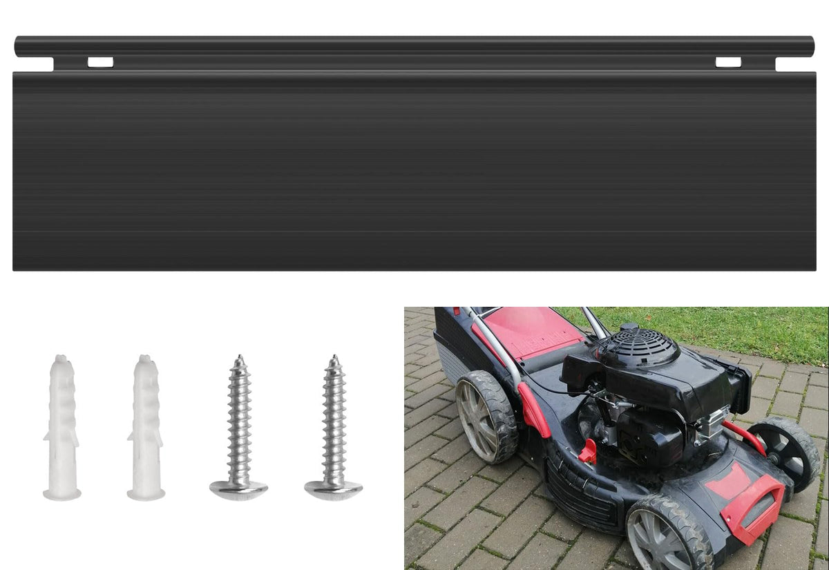 Leaflex 120-7012 trailing shield flap front view enhances mower protection during forward passes.
