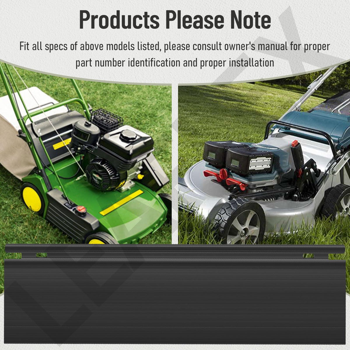 Leaflex trailing shield construction supports durability and long-term performance.