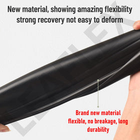 Leaflex Trailing Shield dimensions 16-15/16 in by 17-9/16 in.