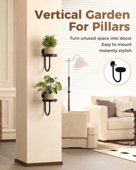 Leaflull indoor plant hanger with easy setup for quick space refresh