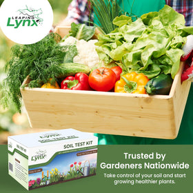 Leaping Lynx kit designed for indoor and outdoor use across lawns, beds, and containers.