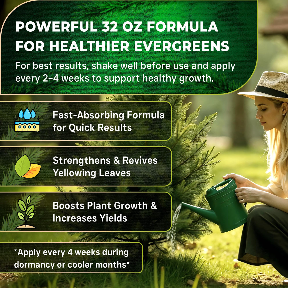 Leaves and Soul root-zone nourishment supports strong roots and year-round vigor