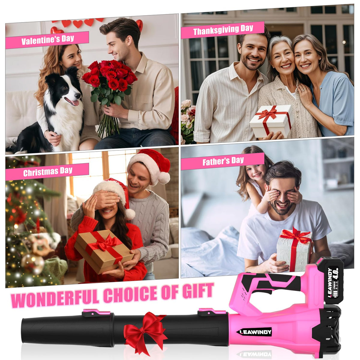Ergonomic handheld design fits comfortably for adults and seniors.