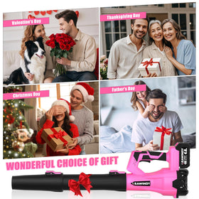 Ergonomic handheld design fits comfortably for adults and seniors.