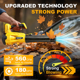 LEAWINDY six-speed control enables tailored cleaning for every task