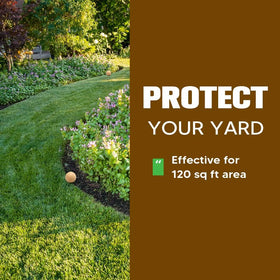 LEBMP multiple-pests deterrent shows versatility against moles, voles, and gophers.