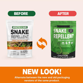 LEBMP outdoor snake deterrent in yard reduces snake presence for outdoor activities.