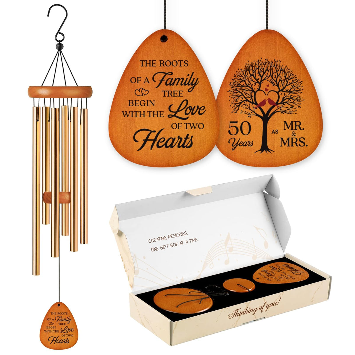 Leebbsin Engraved blessing keepsake idea for thoughtful anniversary gift