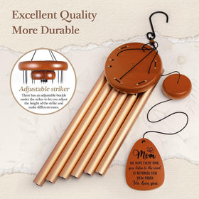 Leebbsin Mom Wind Chime suitable for indoor gardens and cozy corners