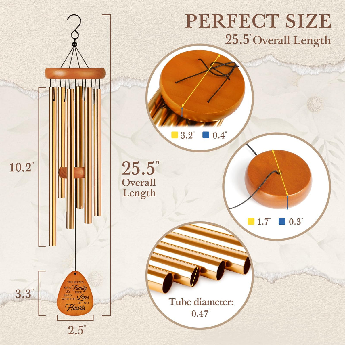 Leebbsin Wooden pendant details add warm handcrafted touch to décor