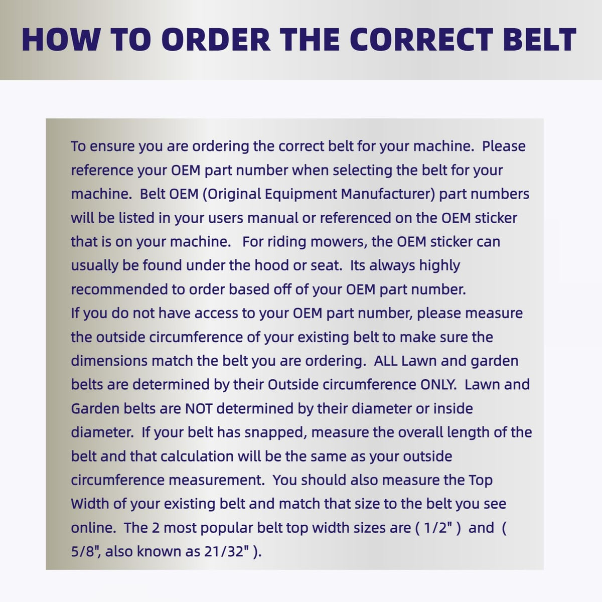 Leego belt laid out in a workshop ready for installation