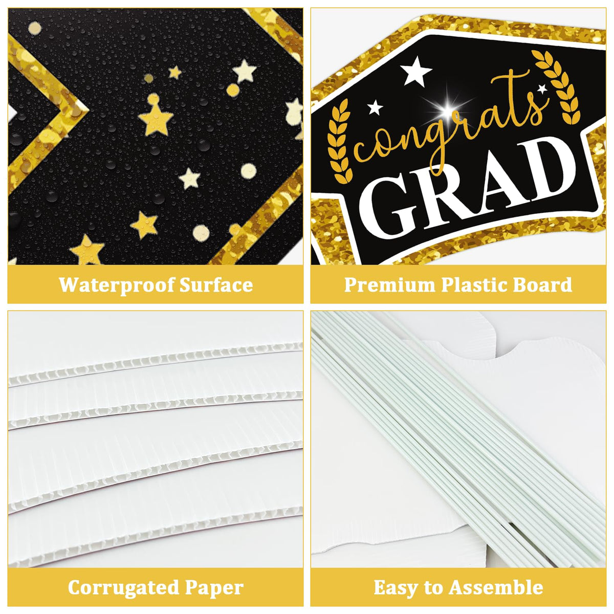 Leetous outdoor weatherproof signs stay vibrant during celebrations