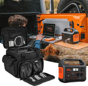 LEFOR-Z carrying case front pocket enables fast access to essentials.