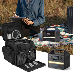 LEFOR-Z carrying case with padded handles and removable strap for comfortable carrying.