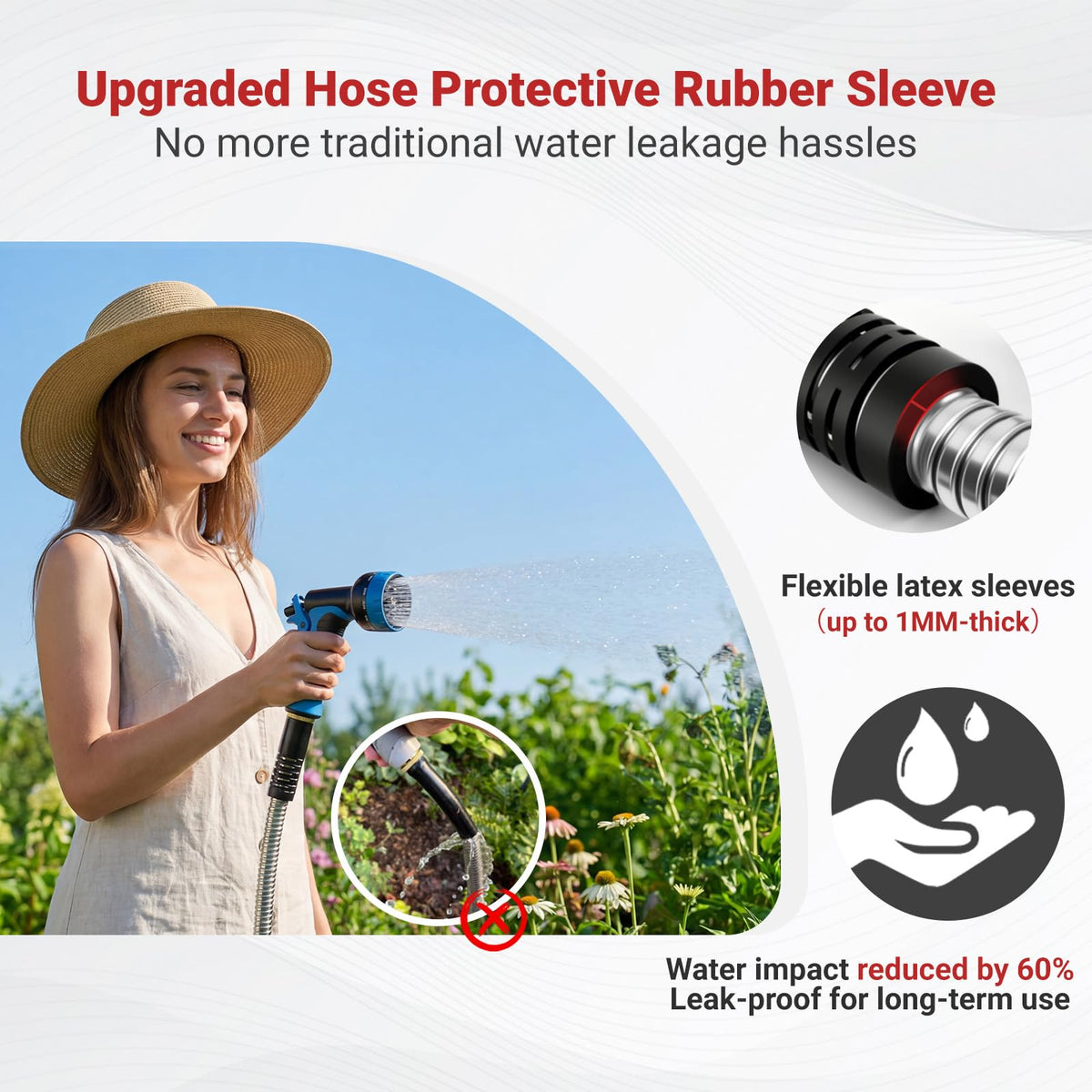 Lefree brass connector ensures leak-free connection with standard taps