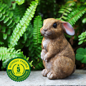 LEGIFO Bunny Decor Size 6x4x5 fits under flowers or shelves.