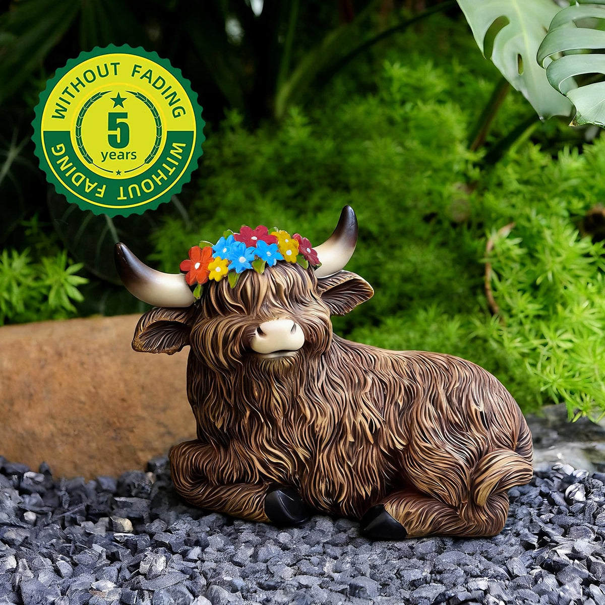 LEGIFO durable resin statues feature anti-UV paint that resists fading in all seasons.
