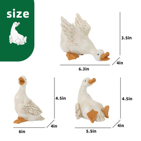 LEGIFO decorative duck set ships securely, ready to display on patios or under plants