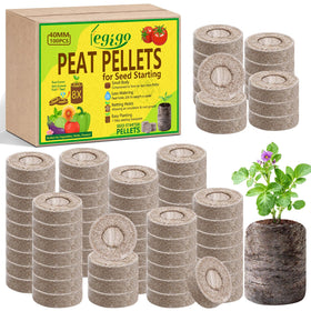 Legigo 100-pcs seed starter pellets pack ready to expand for easy germination