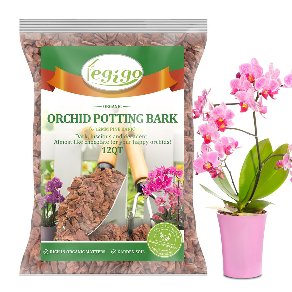 Legigo orchid bark texture for natural potting medium with aeration