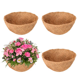 Legigo 14-inch round coco liner in a basket promotes air flow for healthier root development