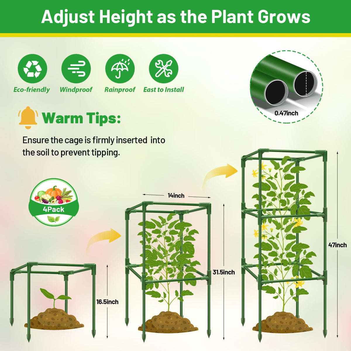 Legigo 17-gallon grow bags showing breathable fabric and handles