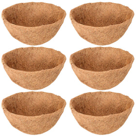 Legigo 6-pack coconut liner close-up showing natural coir texture for airflow.
