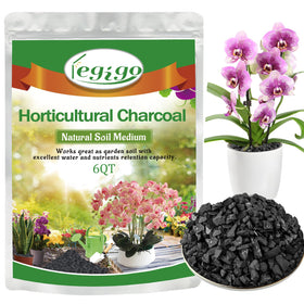Legigo 6QT horticultural charcoal bag ready to use for drainage and aeration