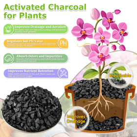 Legigo 8QT horticultural-charcoal-root-airflow promotes healthier roots with better aeration.